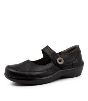 Black Women Ziera Gloria (Extra Wide) Mary Janes | Z-029176