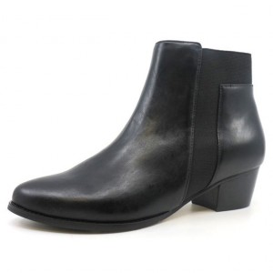 Black Women Ziera Viara (Extra Wide, Adjustable Fit) Boots | Z-947068