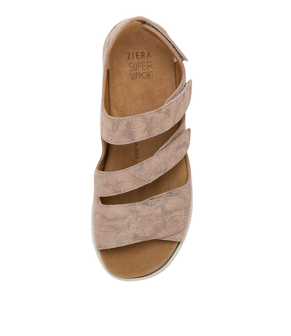 Beige / White Women Ziera Bonny (Wide) Sandals | Z-689704