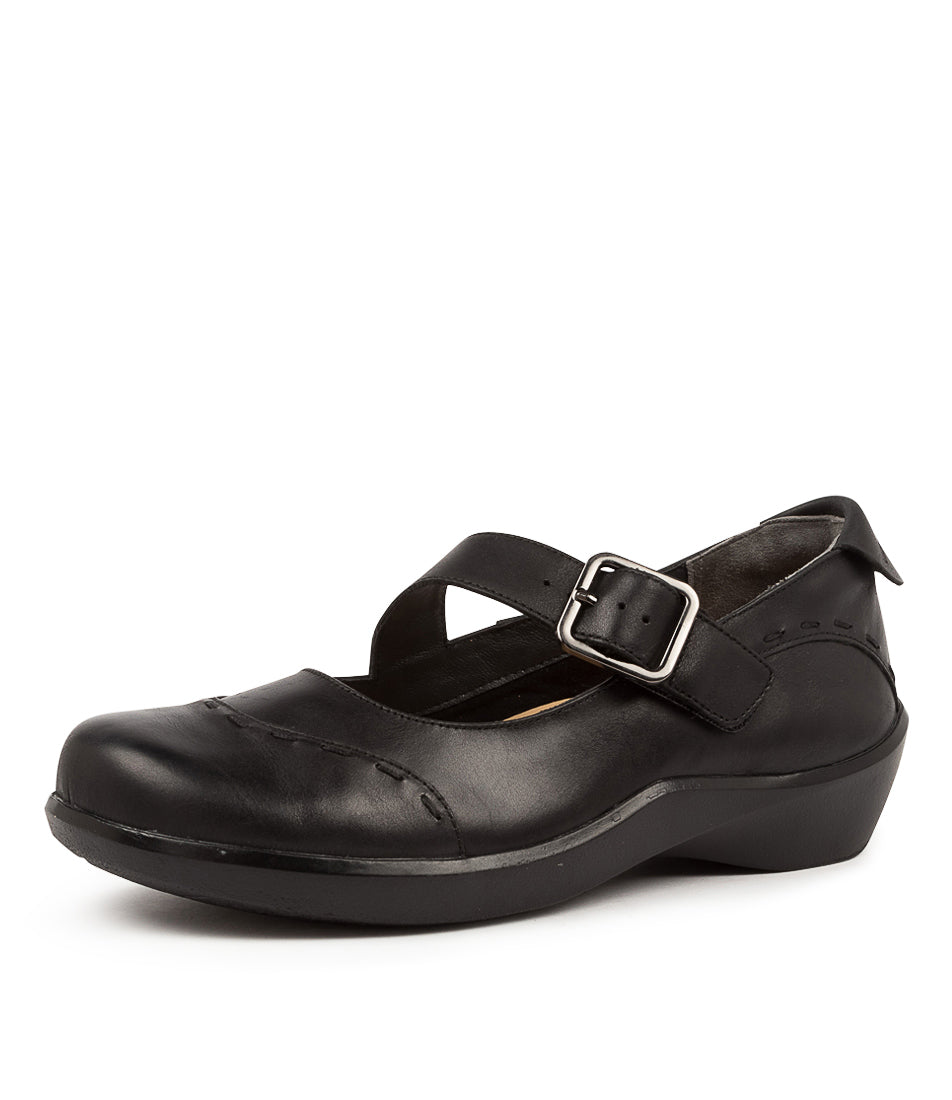 Black Women Ziera Angel (Extra Wide) Mary Janes | Z-479562