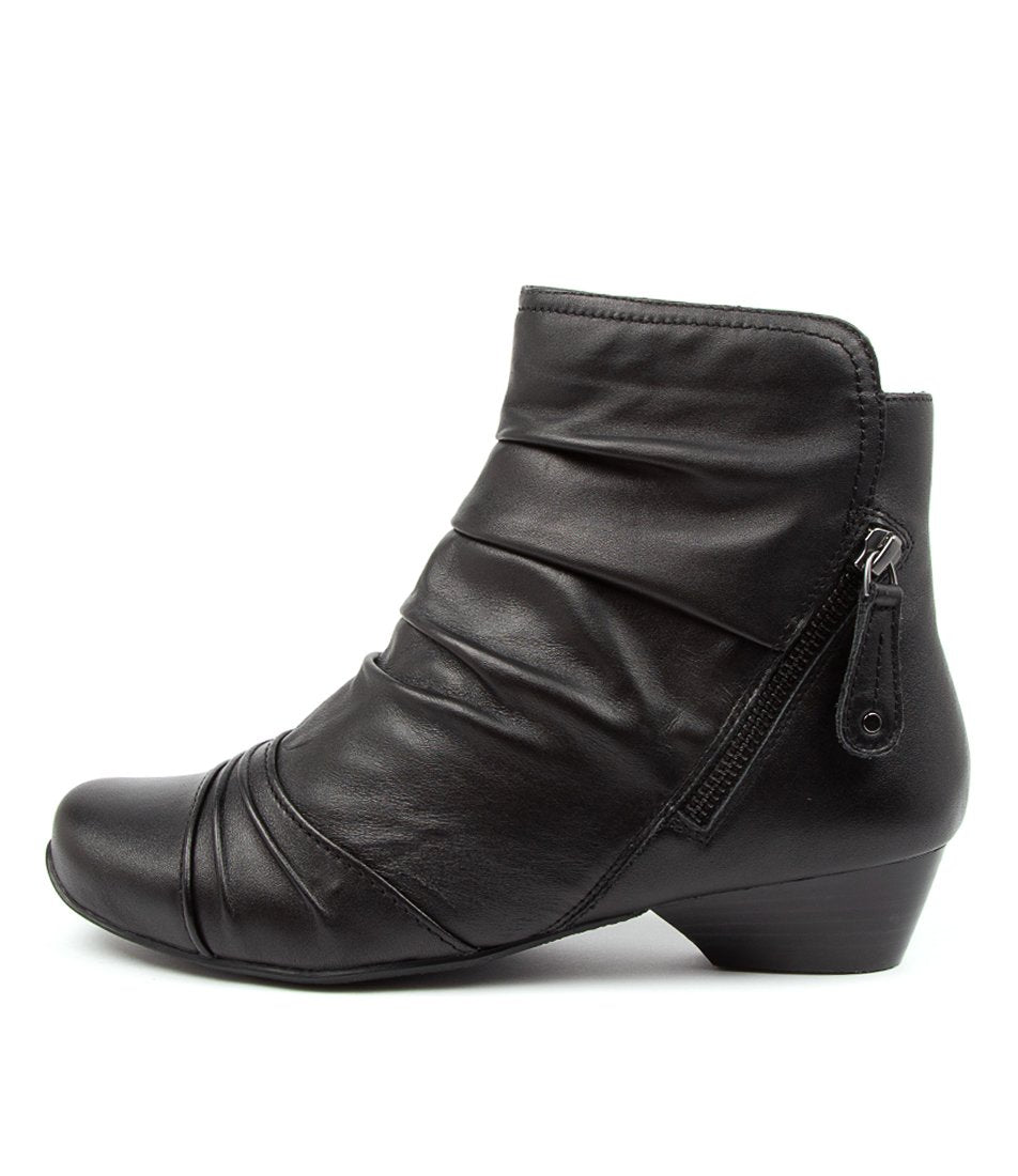 Black Women Ziera Camryn (Extra Wide) Boots | Z-596037