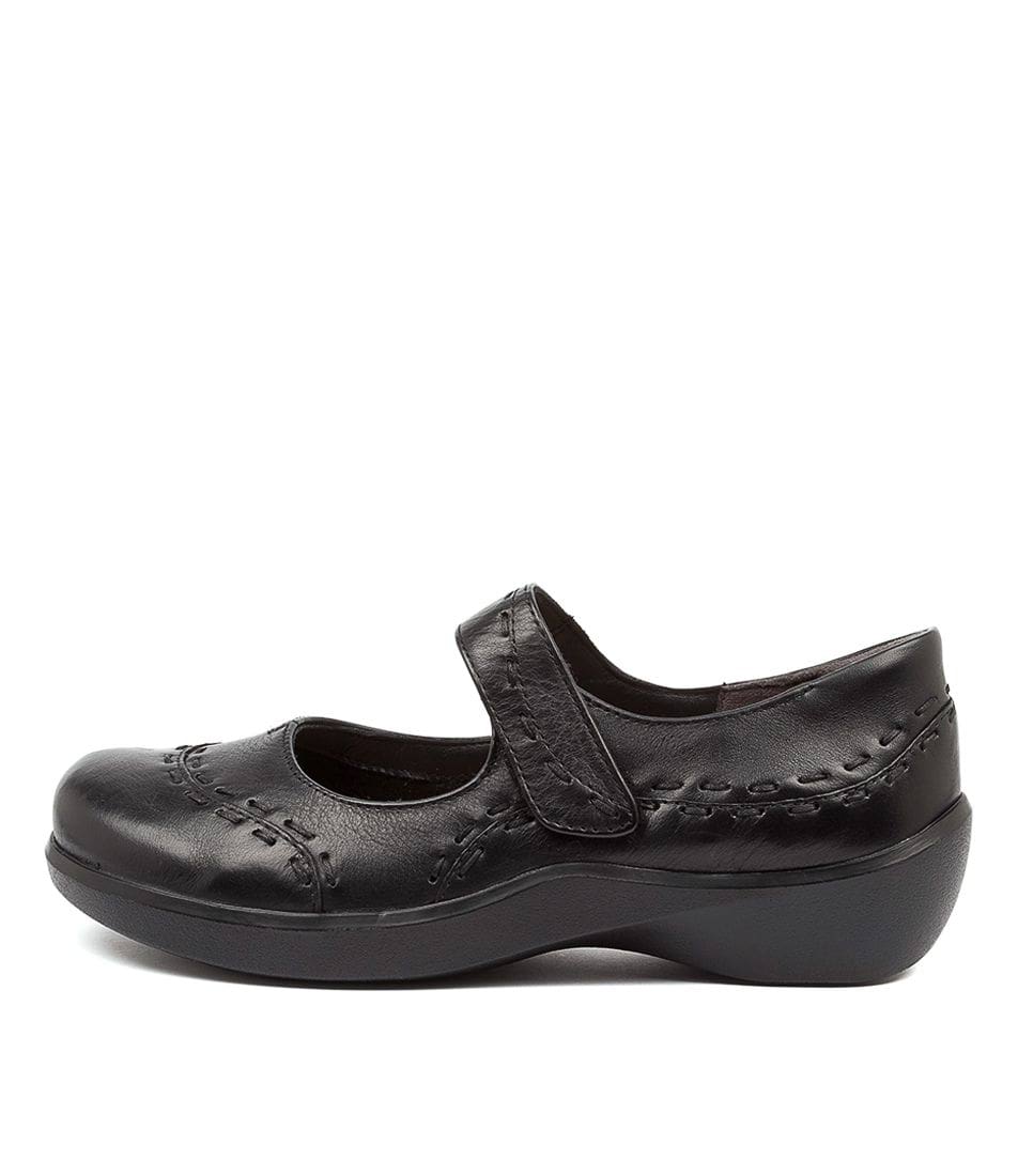 Black Women Ziera Gummibear (Wide) Mary Janes | Z-309872