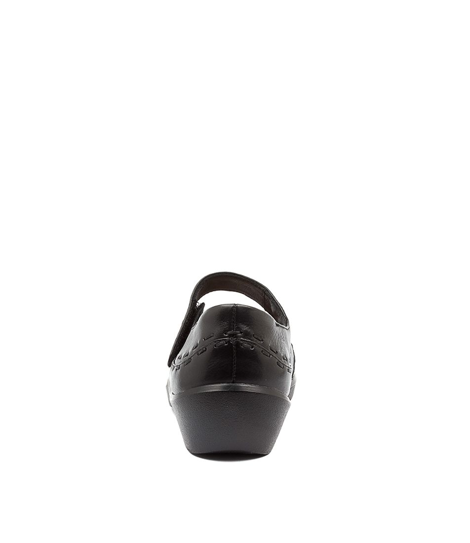 Black Women Ziera Gummibear (Wide) Mary Janes | Z-309872