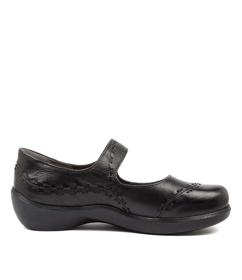 Black Women Ziera Gummibear (Wide) Mary Janes | Z-309872