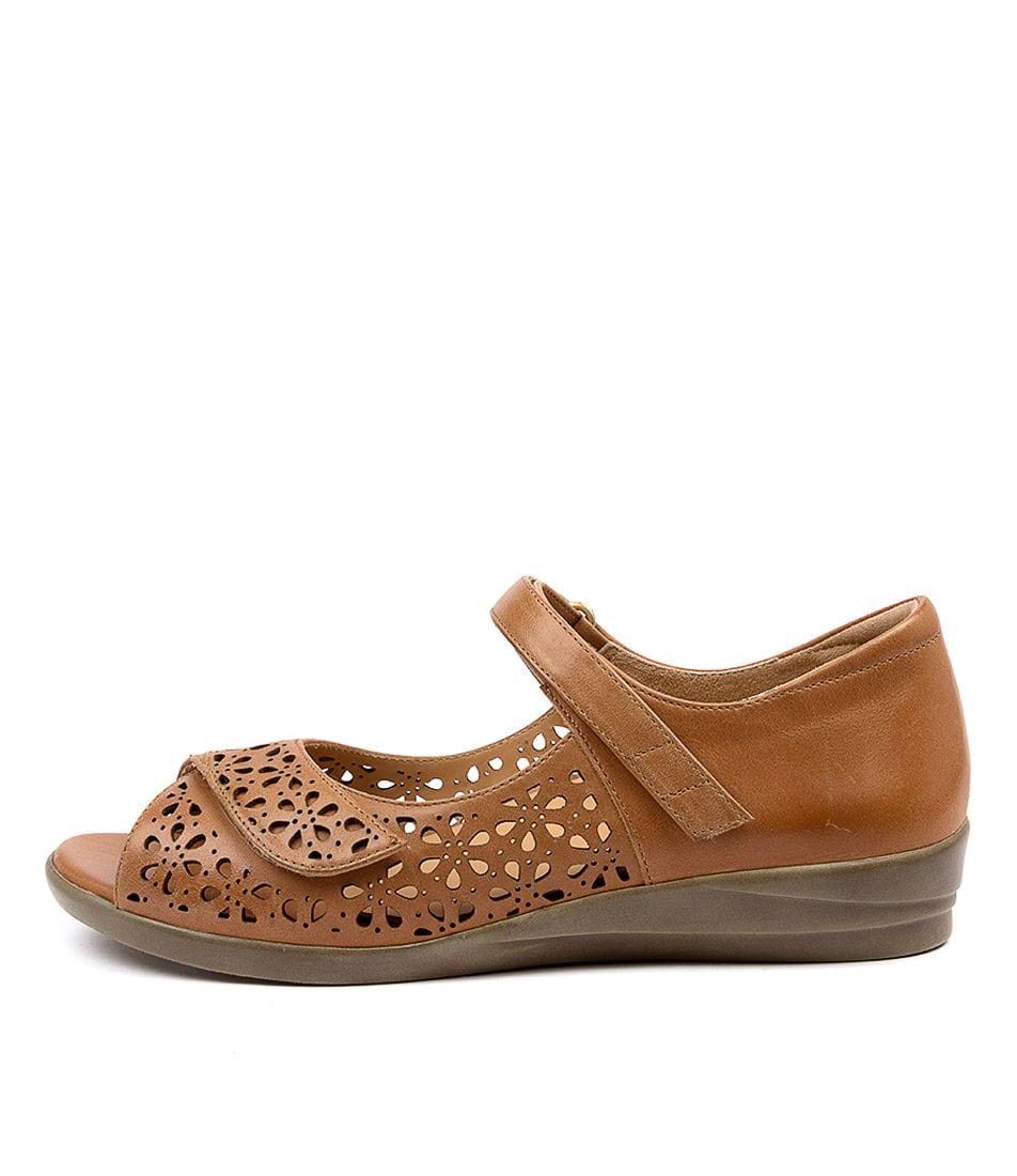 Brown Women Ziera Daffodil (Wide) Sandals | Z-245981