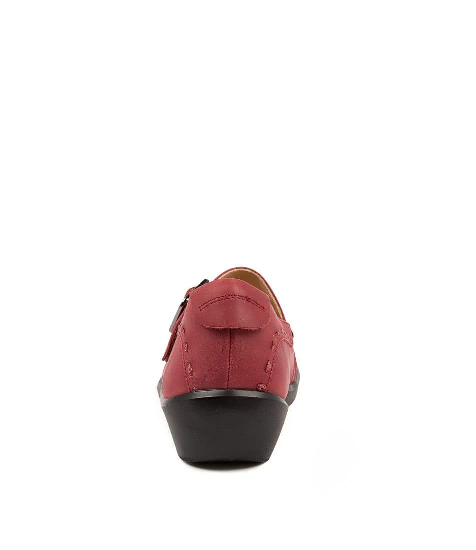 Dark Red Women Ziera Angel (Wide) Mary Janes | Z-276894