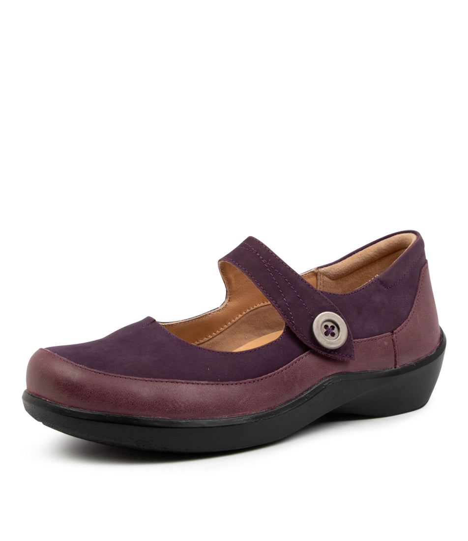 Purple Women Ziera Gloria (Extra Wide) Mary Janes | Z-641052