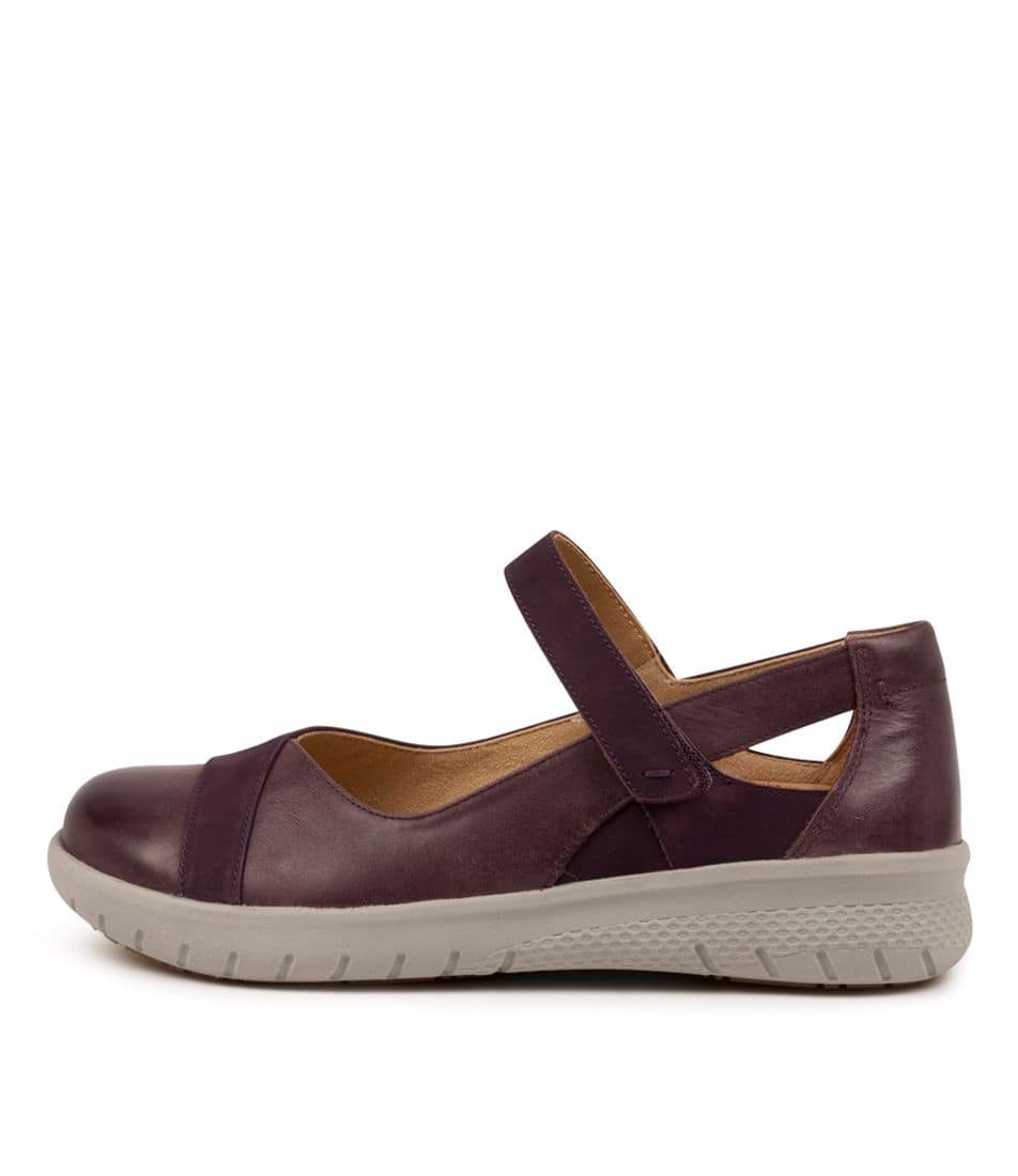 Purple Women Ziera Sofia (Extra Wide, Adjustable Fit) Mary Janes | Z-190572