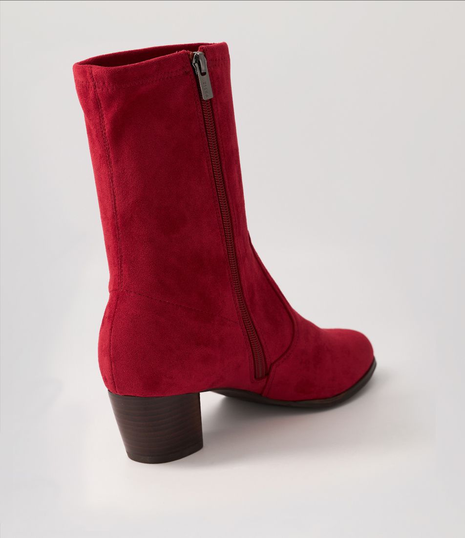 Red Women Ziera Genevey (Wide) Boots | Z-294503