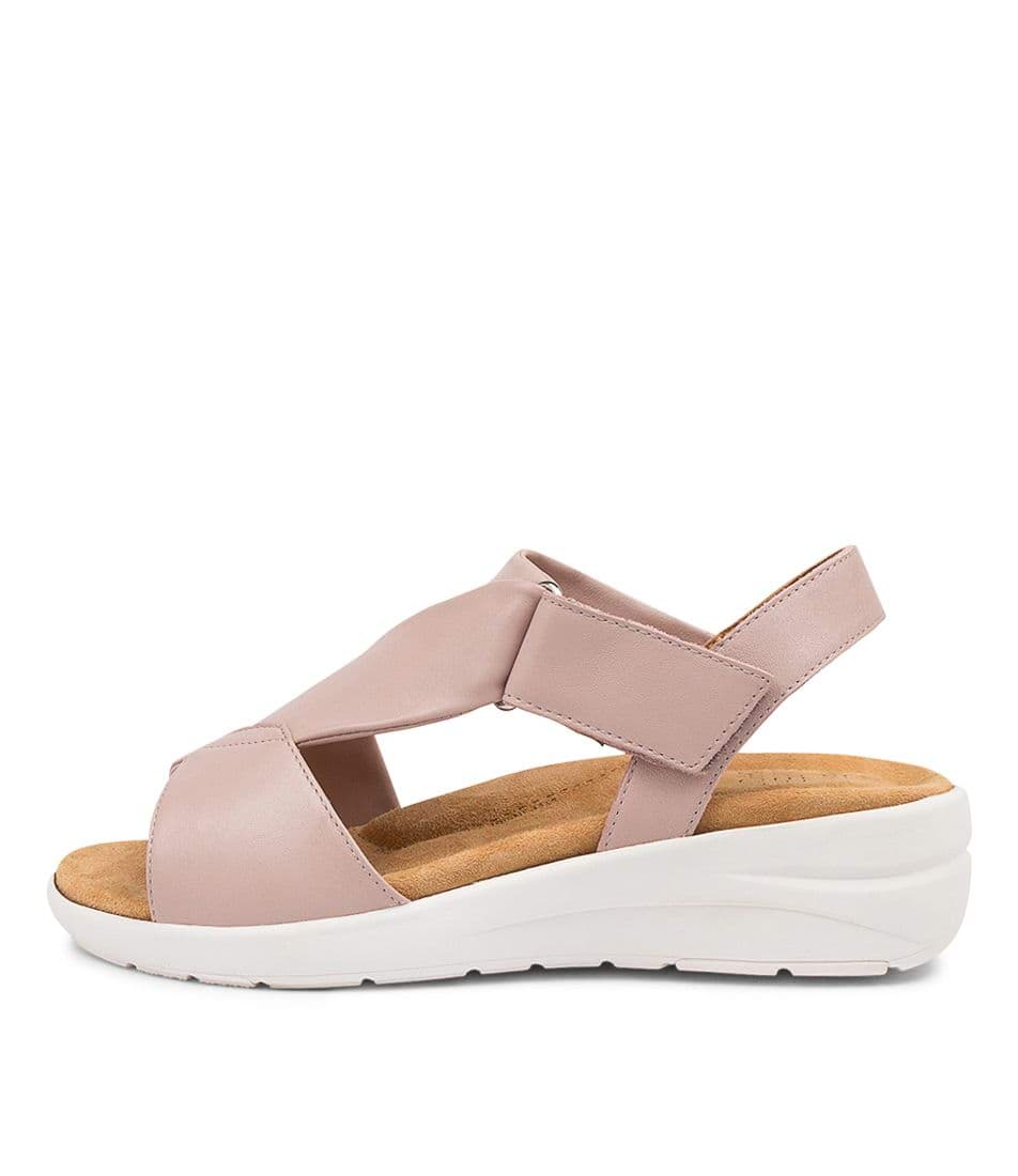 White Women Ziera Nazley (Wide) Sandals | Z-518023